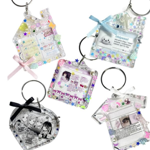 Korean Style Handmade Aesthetic Keychain