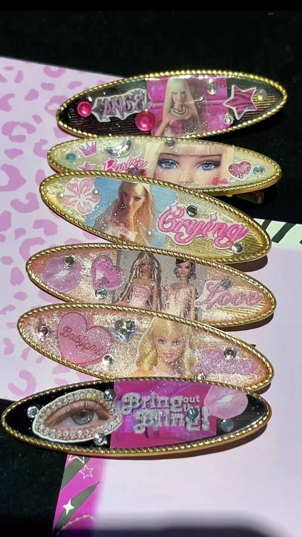 Y2K Barbie HairClip