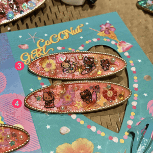 Tropical Kitty HairClip - 4